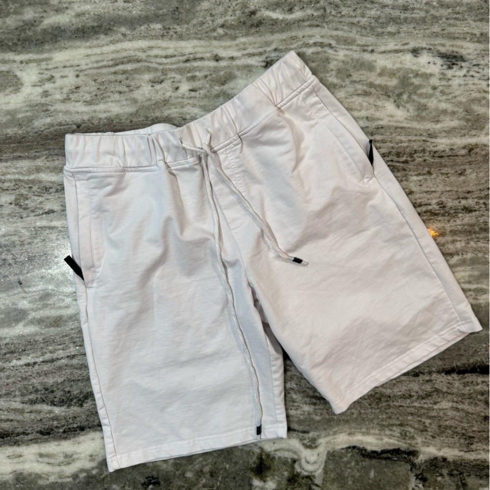 Men’s White Sweatshort Medium